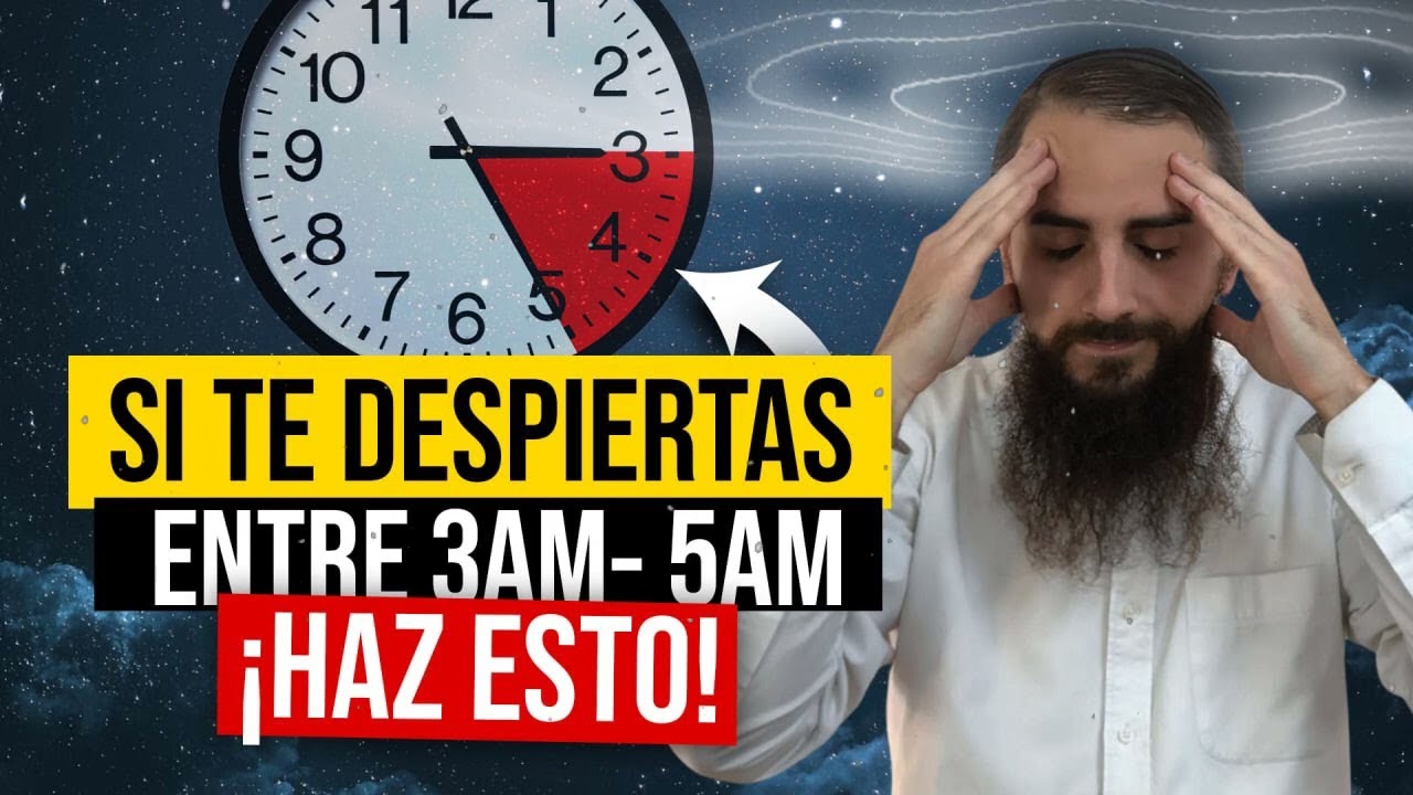 ¿Te Despiertas entre las 3 AM y las 5 AM¿ ESTO ES LO QUE Quiere Dios de ti - Daniel R. Chapán