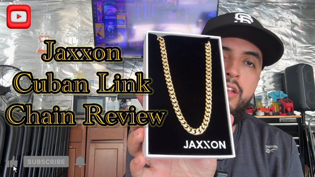 Обзор золотой цепочки Jaxxon Cuban Link