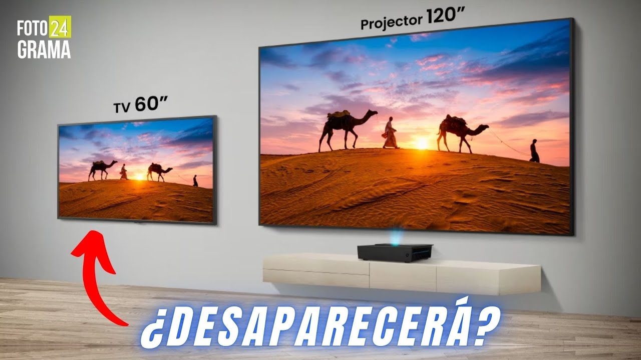 &iquest;Los Proyectores DOMINAR&Aacute;N sobre los TELEVISORES? | Fotograma 24 con David Arce