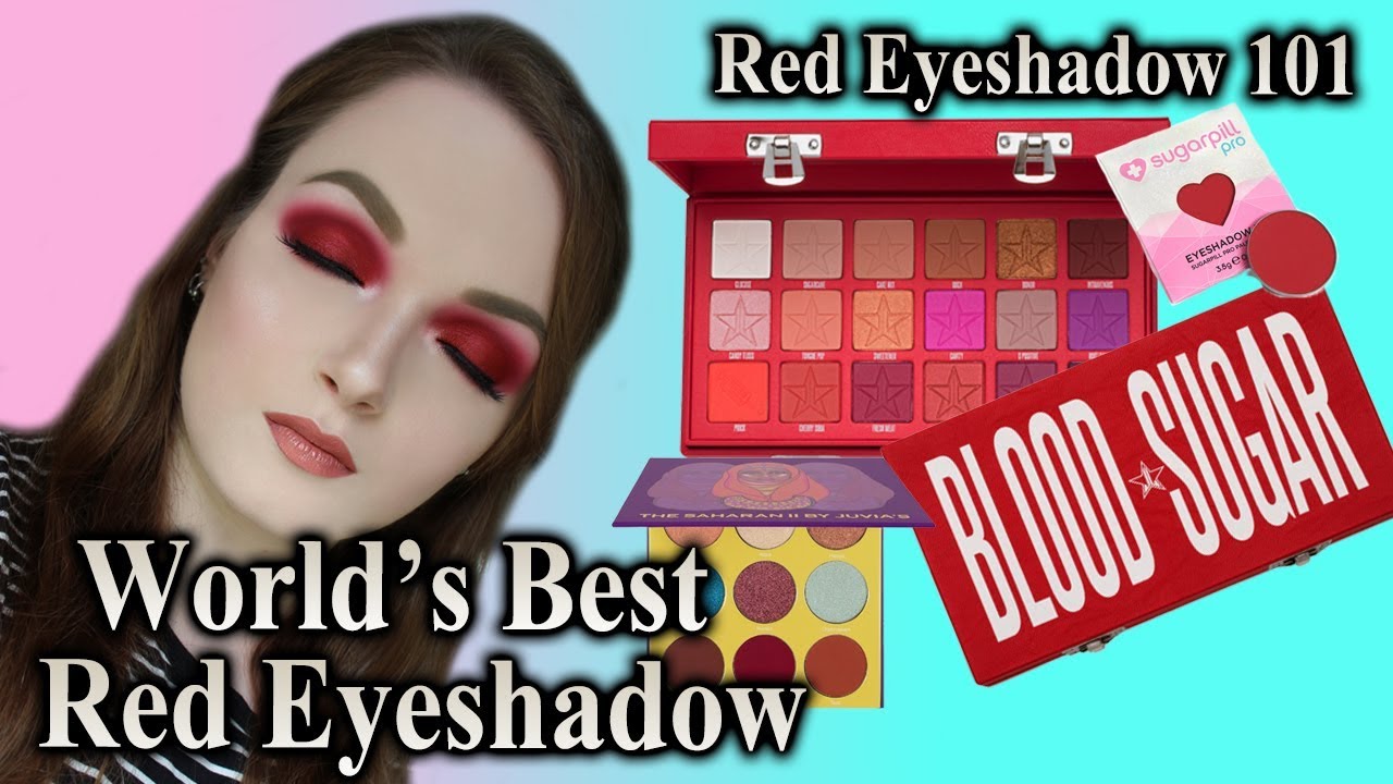 The World's Best Red Eyeshadows (And Tutorial!)
