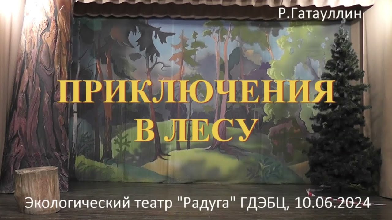244069 Детский экологический театр Радуга, г Казань   Приключения в лесу