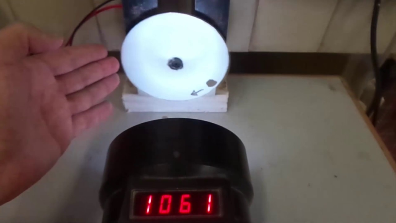 stroboscope-الوماض- قرص به بقعة سوداء