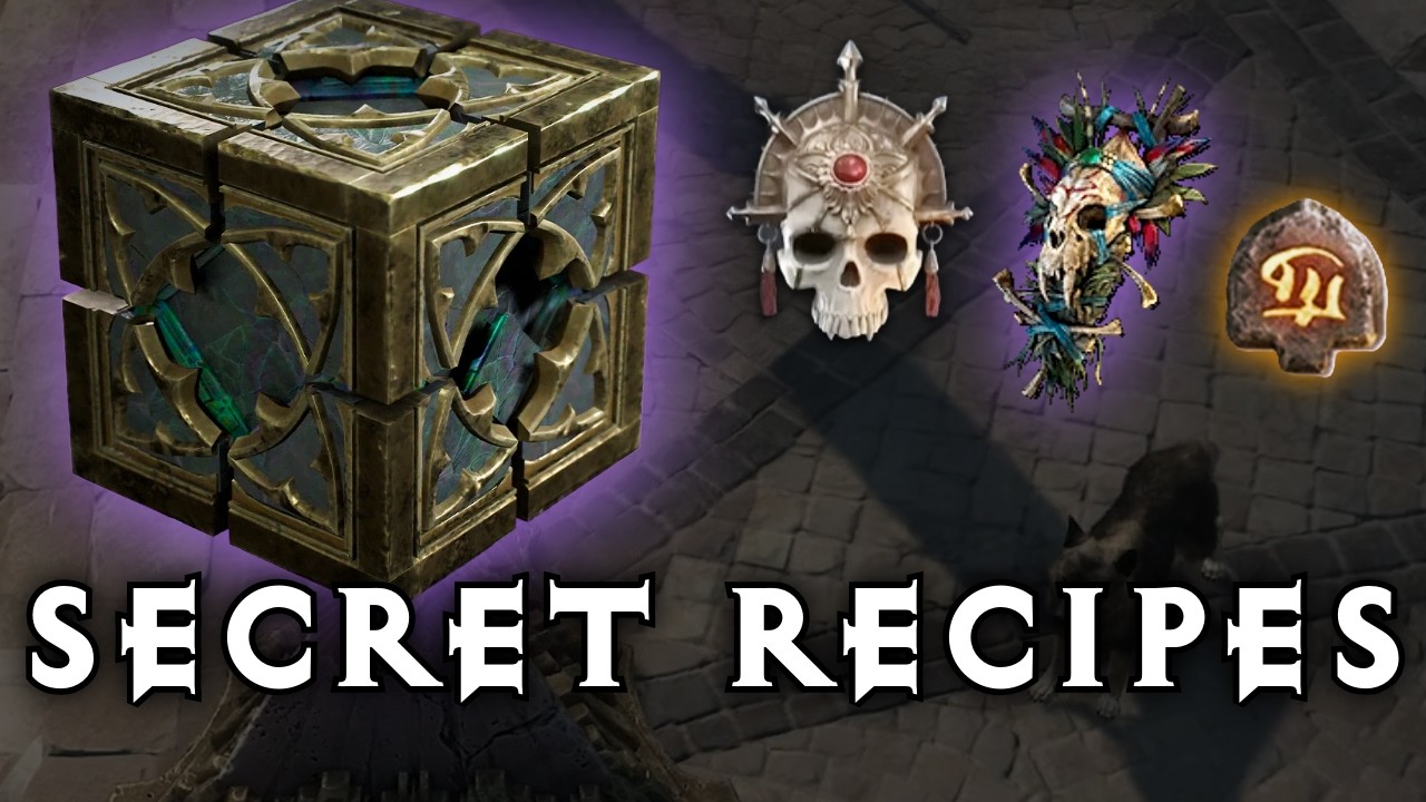 В Хорадрическом кубе Diablo 4 есть СЕКРЕТНЫЕ рецепты
