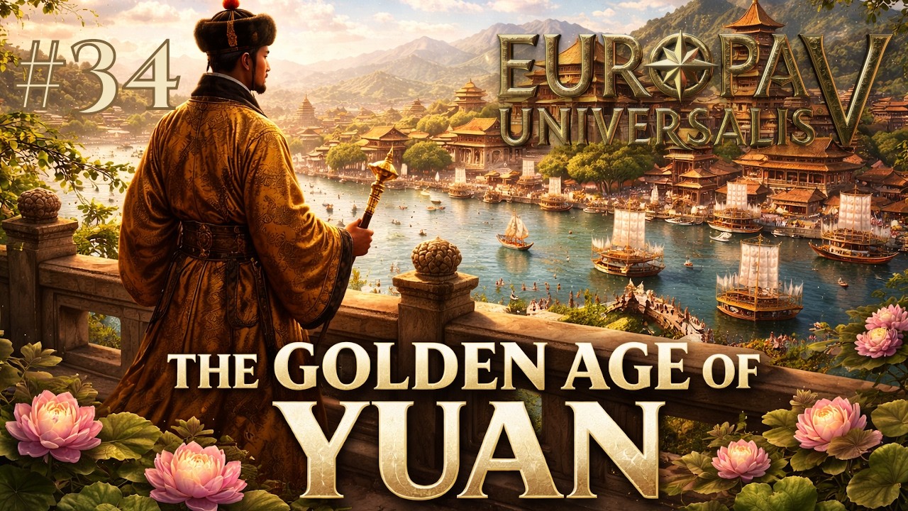 Let's play Europa Universalis 5 - Restoring Yuan (very hard/very hard) - part 34