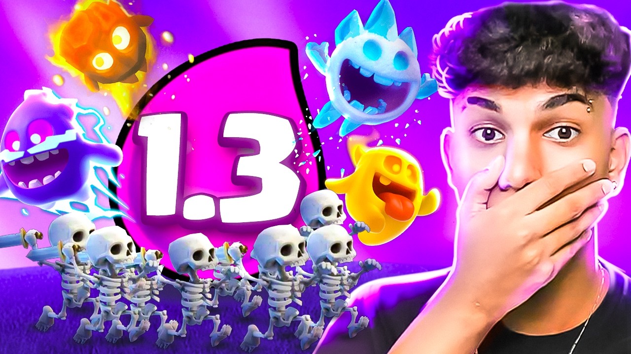 ESSE &Eacute; O DECK MAIS R&Aacute;PIDO DA HIST&Oacute;RIA DO CLASH ROYALE! *1.3 DE ELIXIR* 🔄