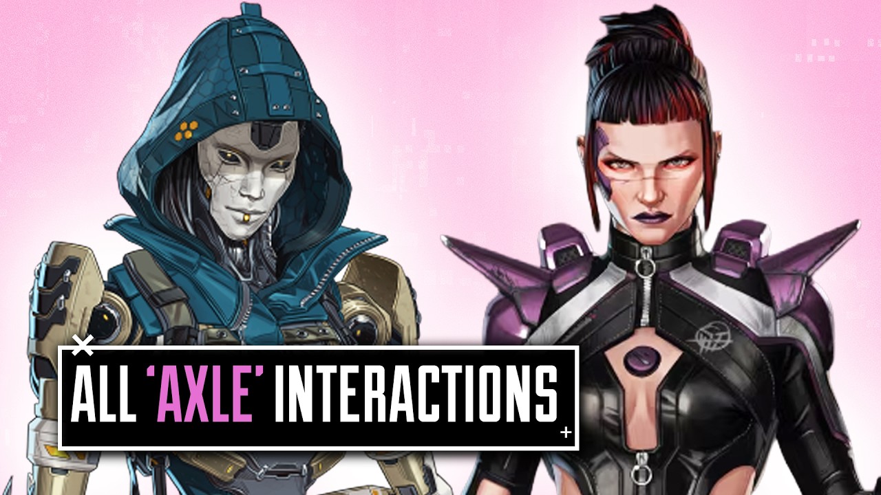 *NEW* AXLE Voicelines - ALL Secret Interactions & Lore! (Apex Season 29)