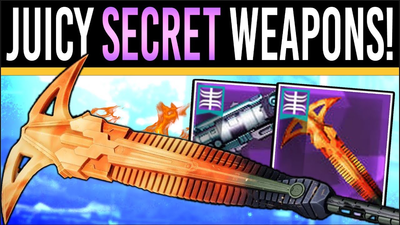 Destiny 2: NEW SECRET WEAPONS! Insane PERKS, Hidden Holofoils, Event Loot & More (Renegades)