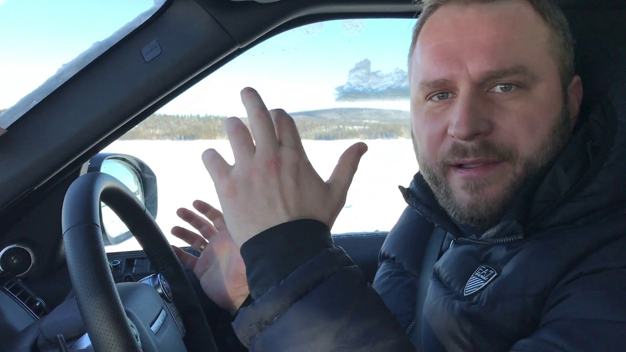 Jaguar Landrover Academy at Arjeplog. Winter course