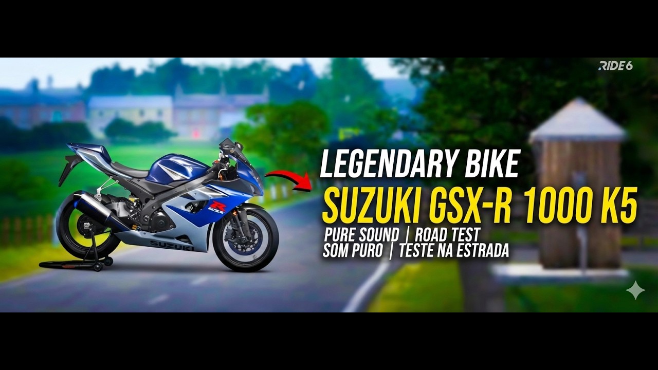 RIDE 6: Suzuki GSX-R 1000 K5 in RIDE 6 | A Lenda Voltou!