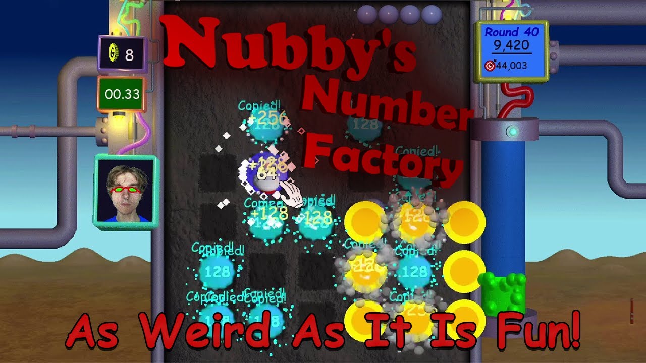 Nubbys Numbers Factory - As Weird As It Is Fun!