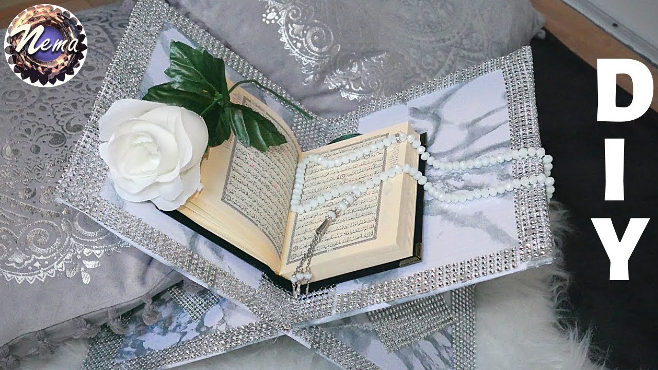 DIYمن كرطون إلى حامل📖المصحف👌 بشكل راقي