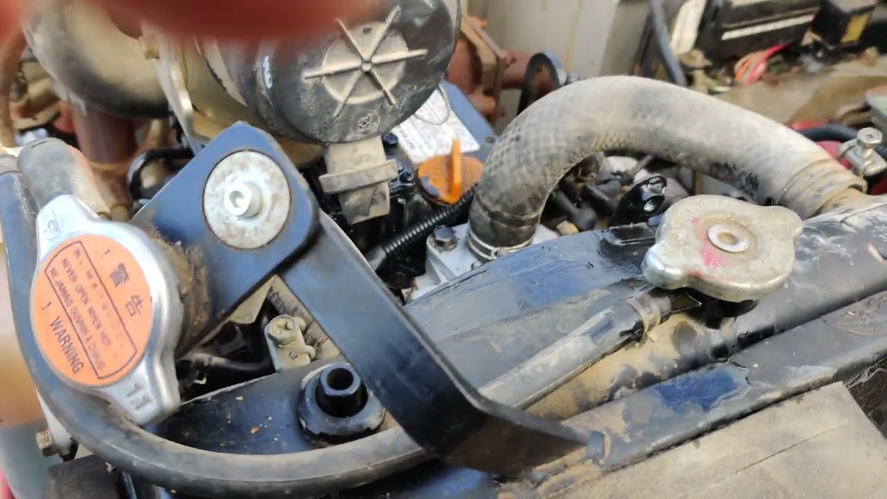 Takeuchi TB016 cover removal and water pump replacement