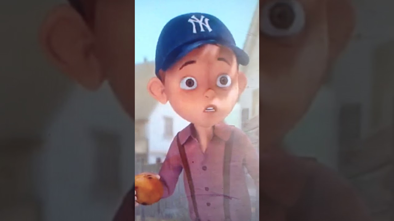 Everyone's Hero scene (apple fight)