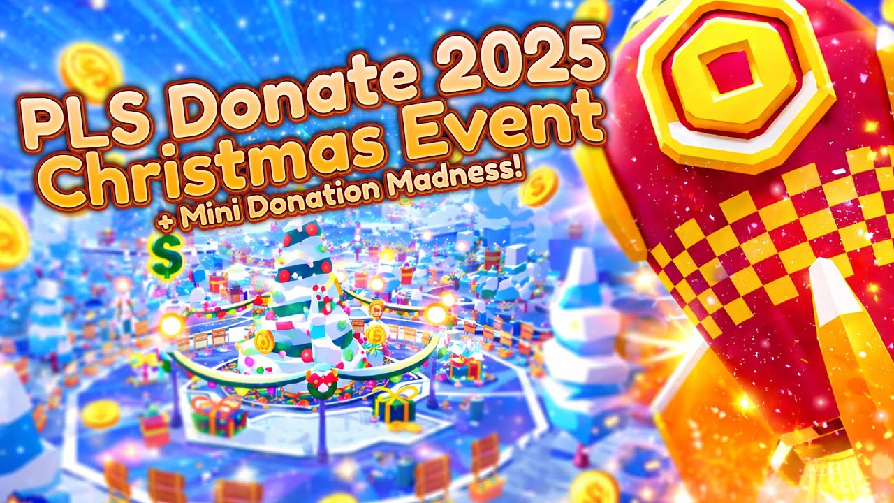 PLS Donate 2025 Christmas Event + Mini Donation Madness!
