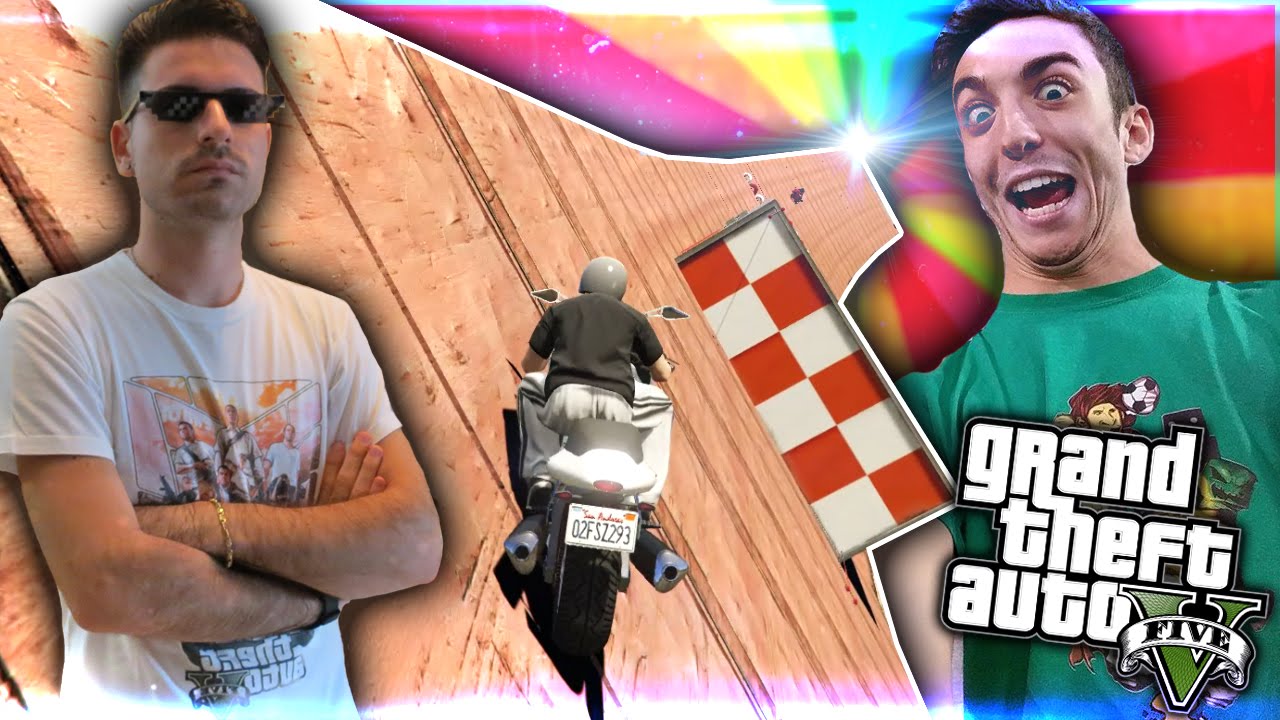 WALLRIDE AD OSTACOLI! - GTA V ONLINE w/ Murry