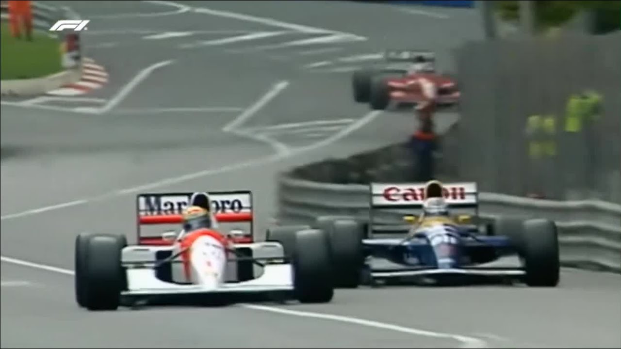 1992 F1モナコGP LAP.74～FINAL 三宅アナ実況高画質