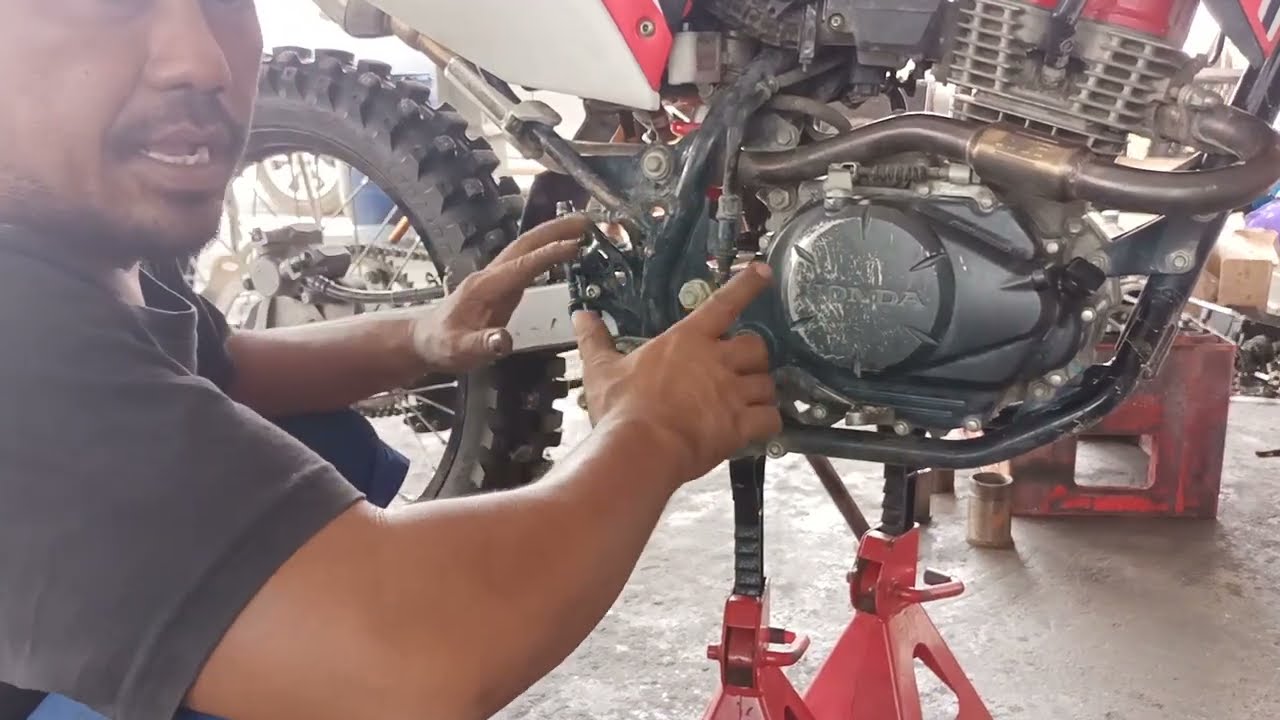 CRF 150 cakram belakang sering lengket.begini solusinya mudah banget!!!!