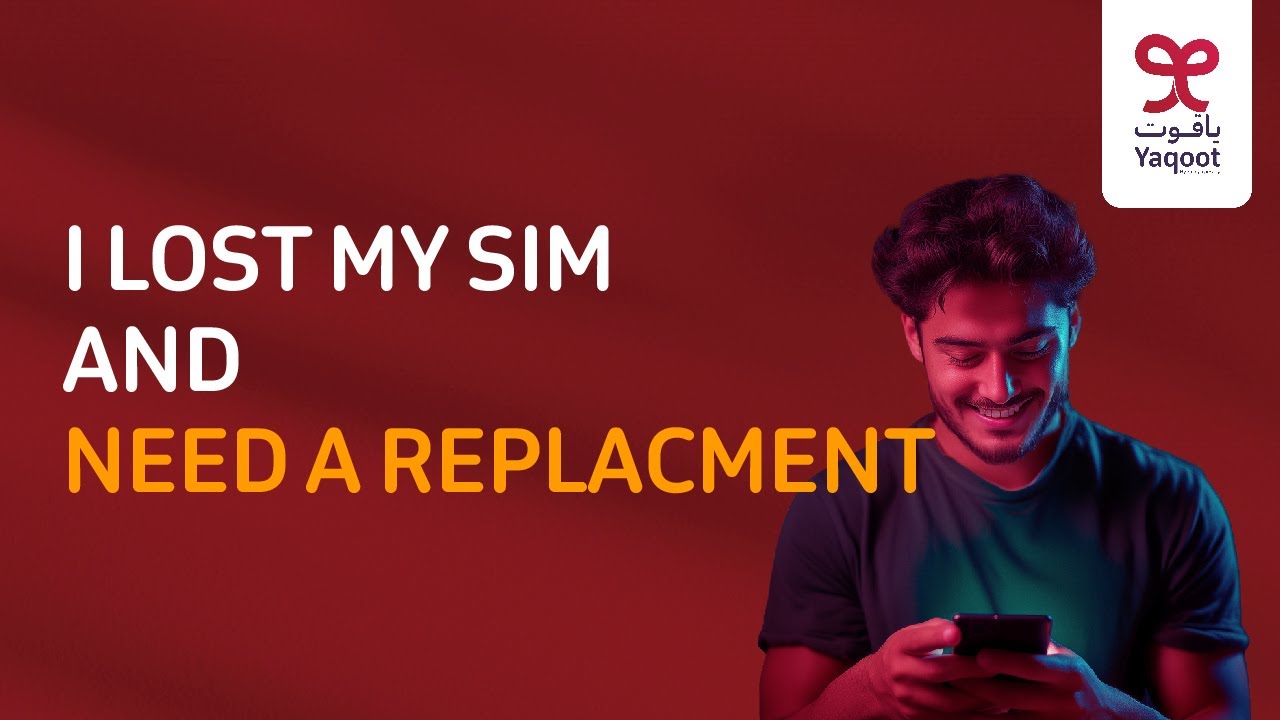 I lost my SIM and need a replacement from Yaqoot app