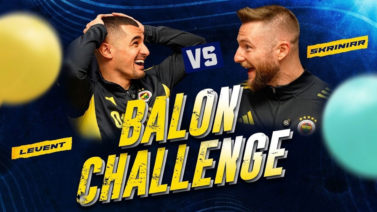 Milan Skriniar 🆚 Levent Mercan | Balon Challenge 🎈