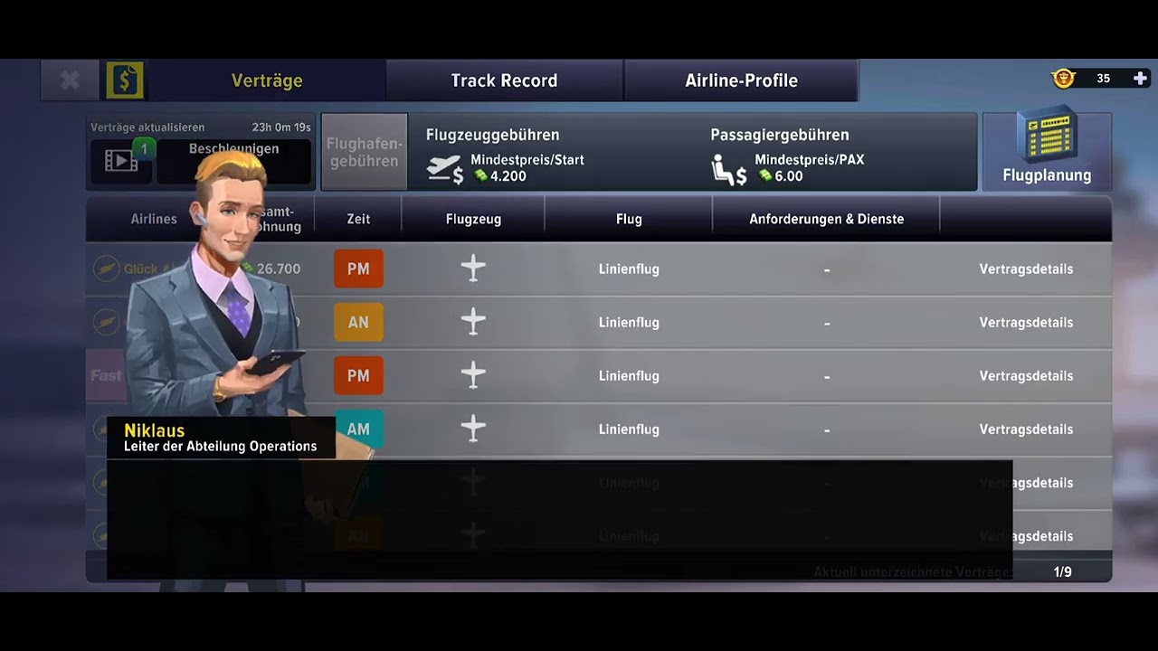 let's play airport simulator: first class Folge 1 Deutsch