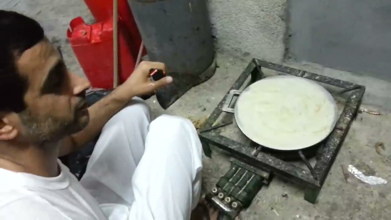 عمل خبز الرقاق محلي بحريني - How to make Arabian Sweet bread