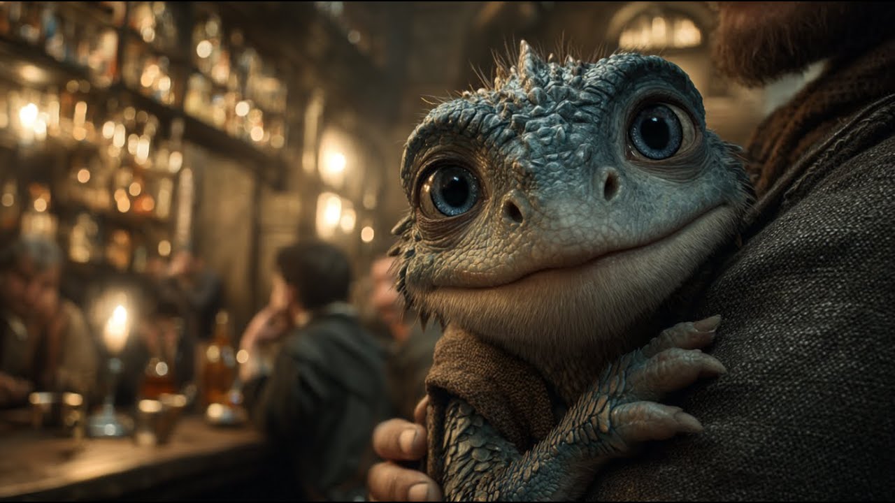 Left Alone and Afraid—A Human Engineer Gives a Young Dragon a Home | HFY
