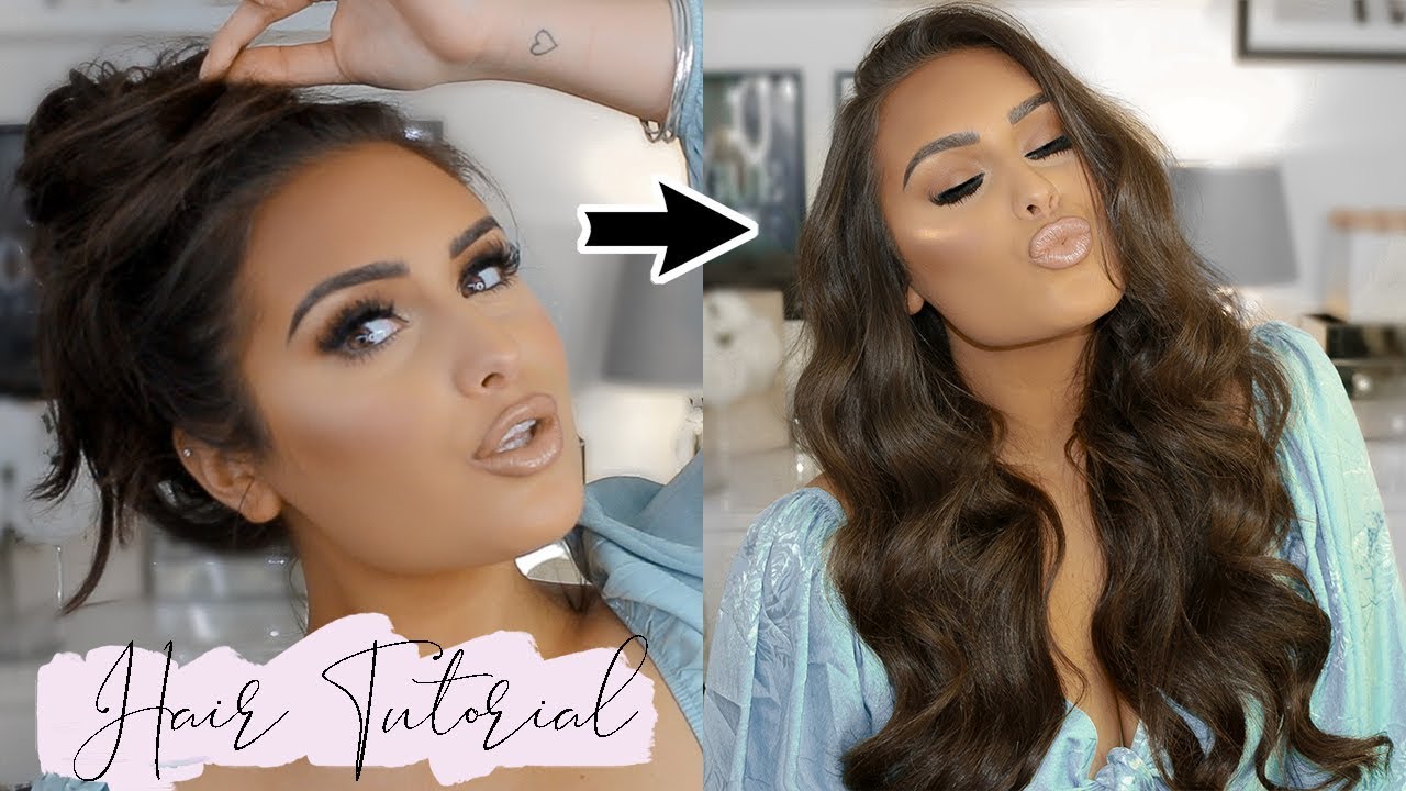 HOW TO: BIG CURLY HAIR 2019!!