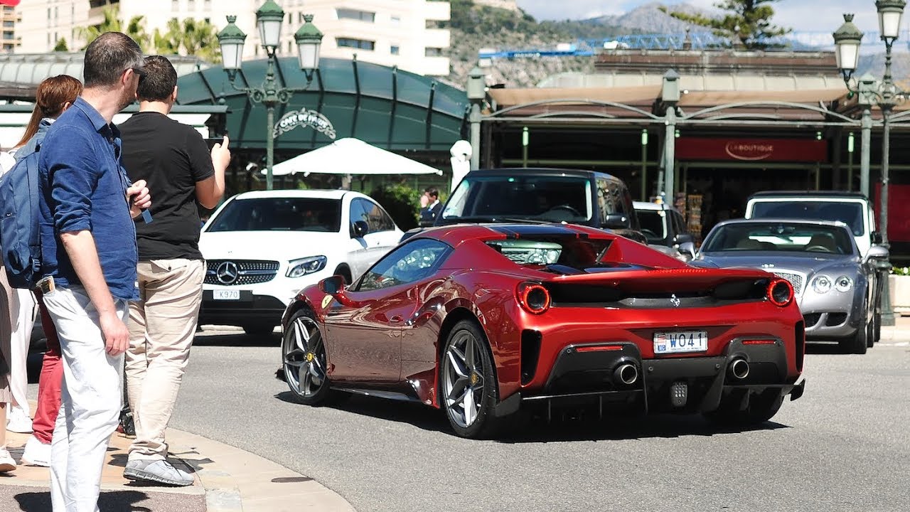 I Found A Ferrari 488 Pista Spider Driving in Monaco