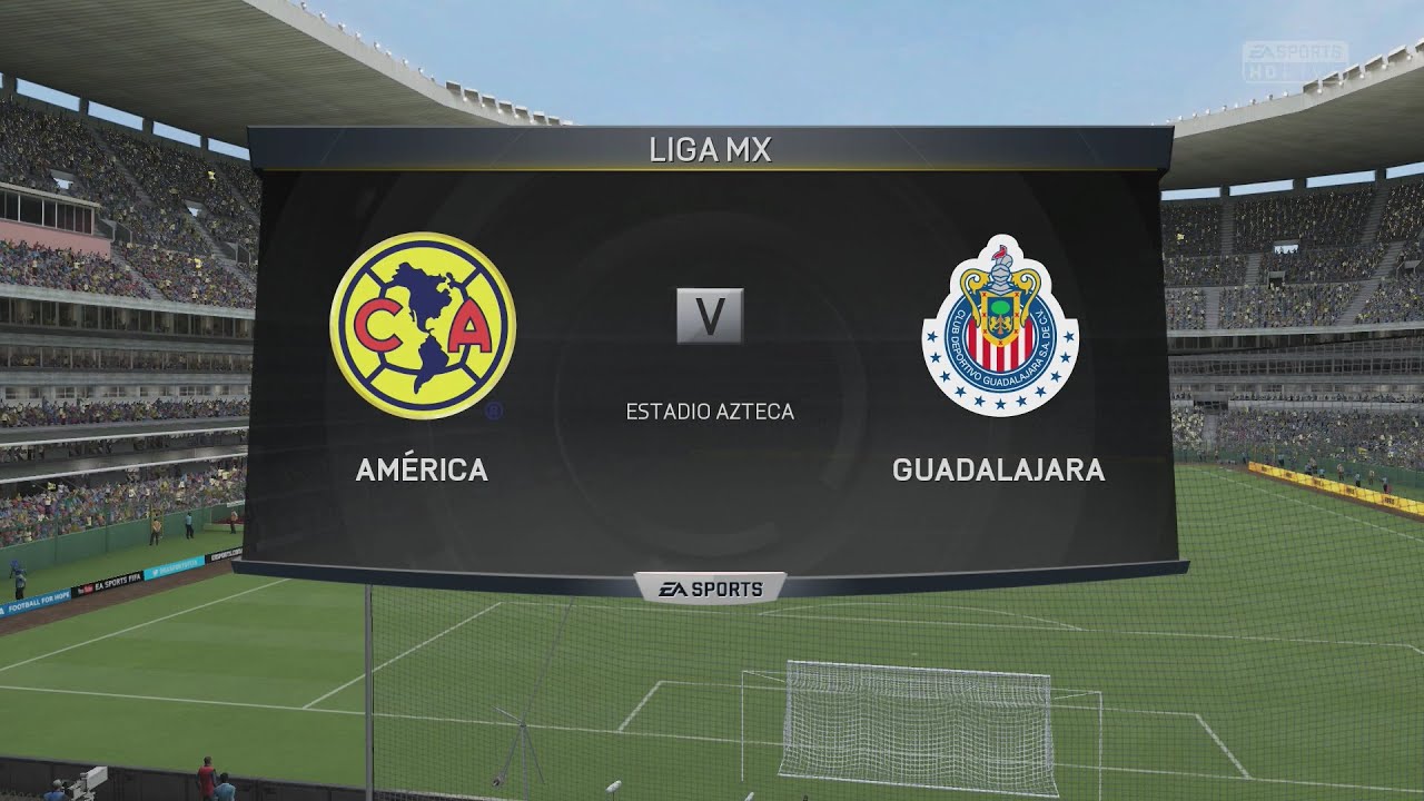 (PS4) FIFA 15 | Club América vs Guadalajara - Next-Gen Full Gameplay (1080p HD)