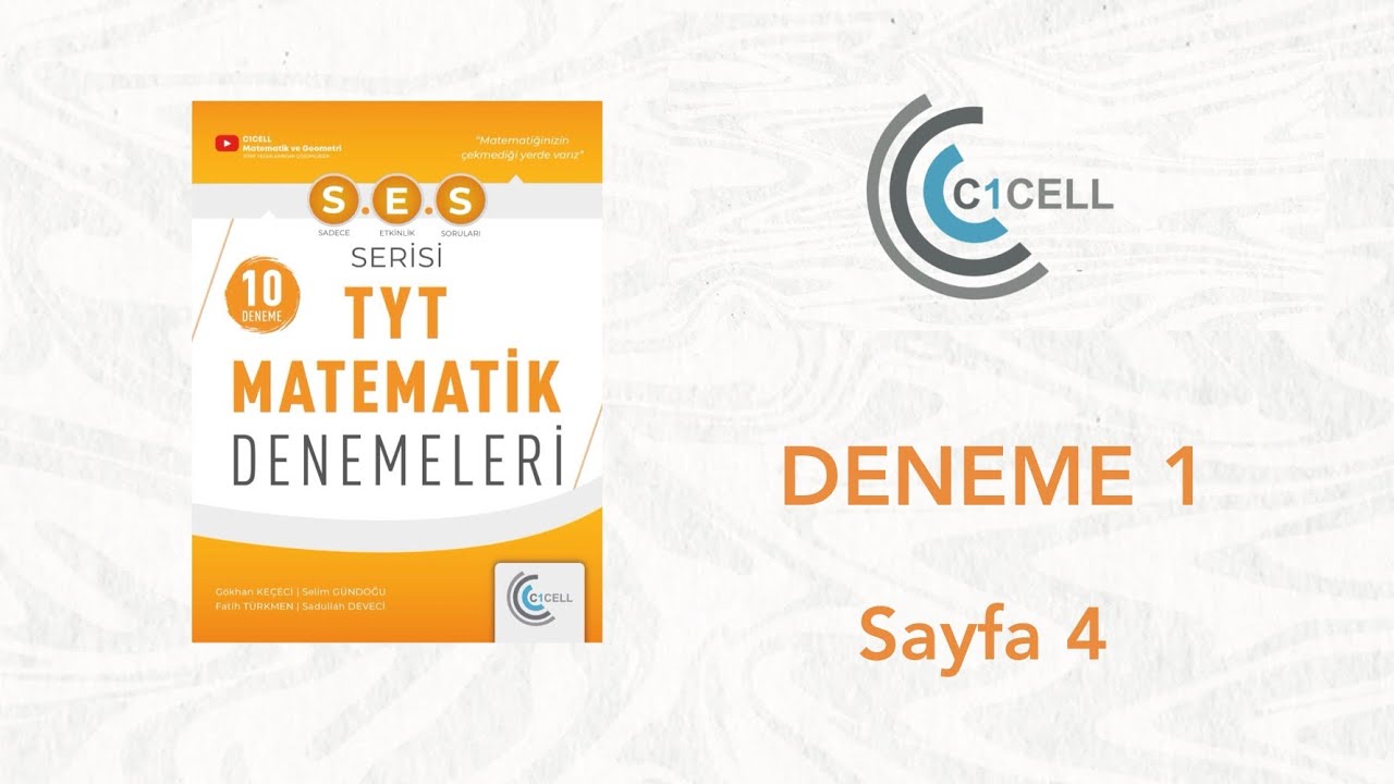 TYT 1 Soru 4-7 (Sayfa 4)