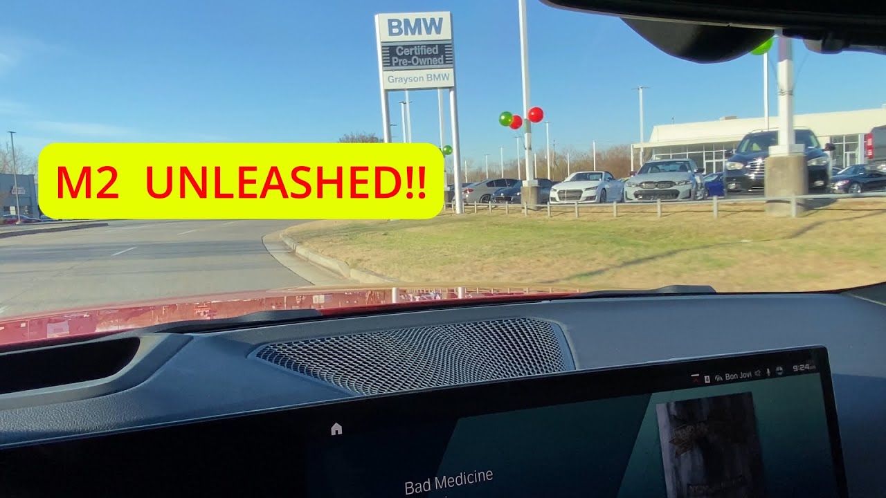 M2 G87 Unleashed! Break-in service completed