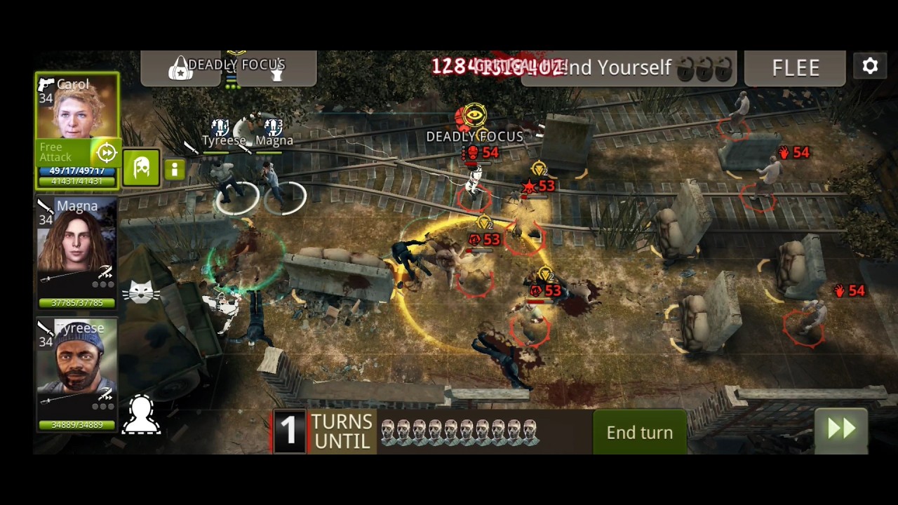 Surrounded round 85 TWD NML （袋のねずみ）_Quickdraw Carol
