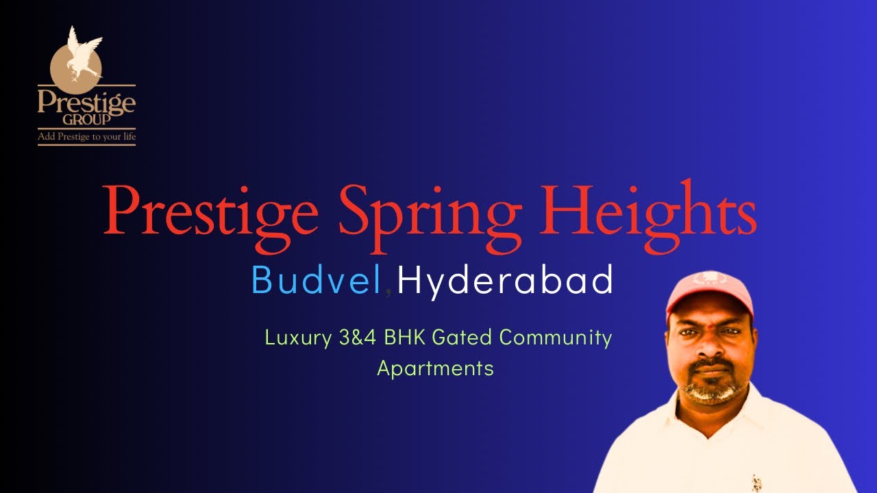 Prestige Spring Heights Budvel Hyderabad 🔥 Роскошные апартаменты в закрытом жилом комплексе | Пол...