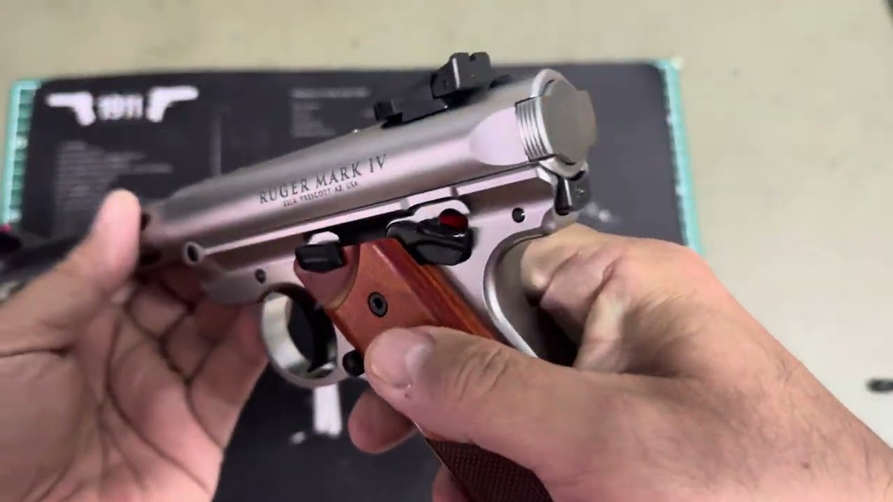 แกะกล่องลองดู RUGER MARK4 HUNTER 7
