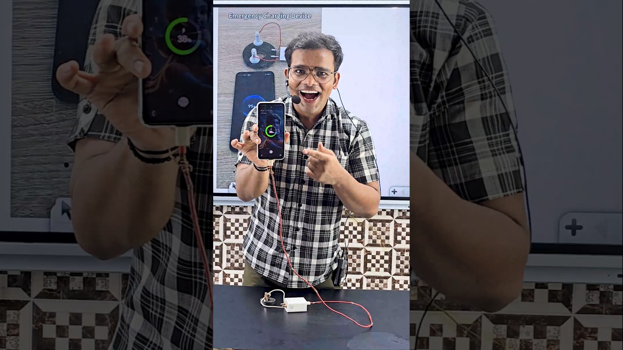 Free energy charger | science vs पाखंड #science #education #physics #learning #experiment