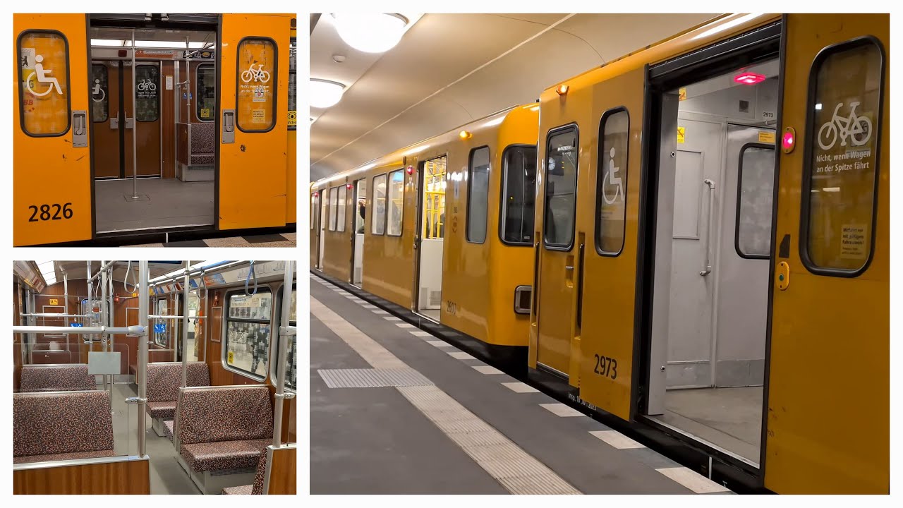 U-Bahn Berlin Typ F U8 [4K]