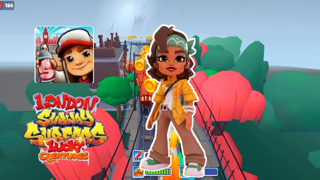 Subway Surfers :- London Gameplay with Rosalita ☕
