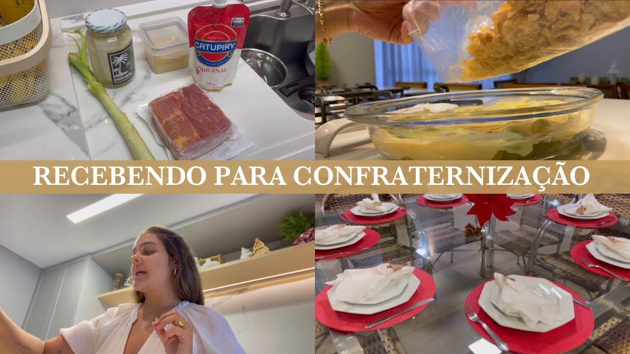 RECEBENDO EM CASA | sugestão de cardápio com entrada, prato principal e sobremesa!