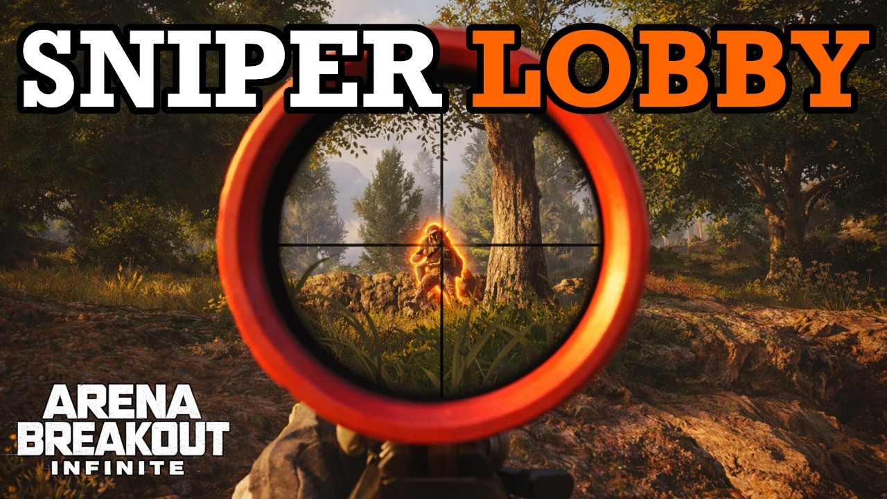 Zufällige SNIPER ONLY Lobby oder WIESO hat jeder eine SNIPER?!?! 😂 | Arena Breakout Infinite