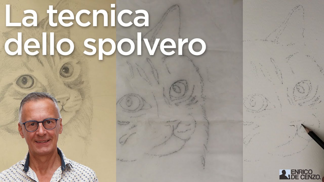 Come eseguire la tecnica dello spolvero Correttamente | Enrico De Cenzo