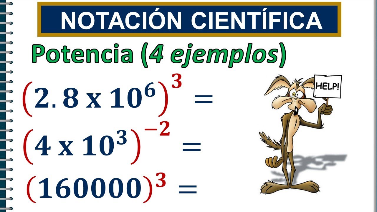 NOTACIÓN CIENTÍFICA✅ - Potencia