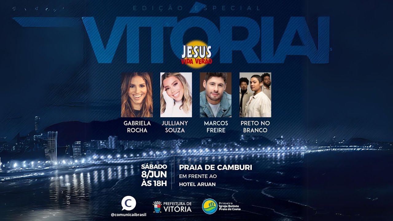 Jesus Vida Verão 2024 | Camburi - Vitoria - 08/06 | #jvv2024 #jesusvidaverao