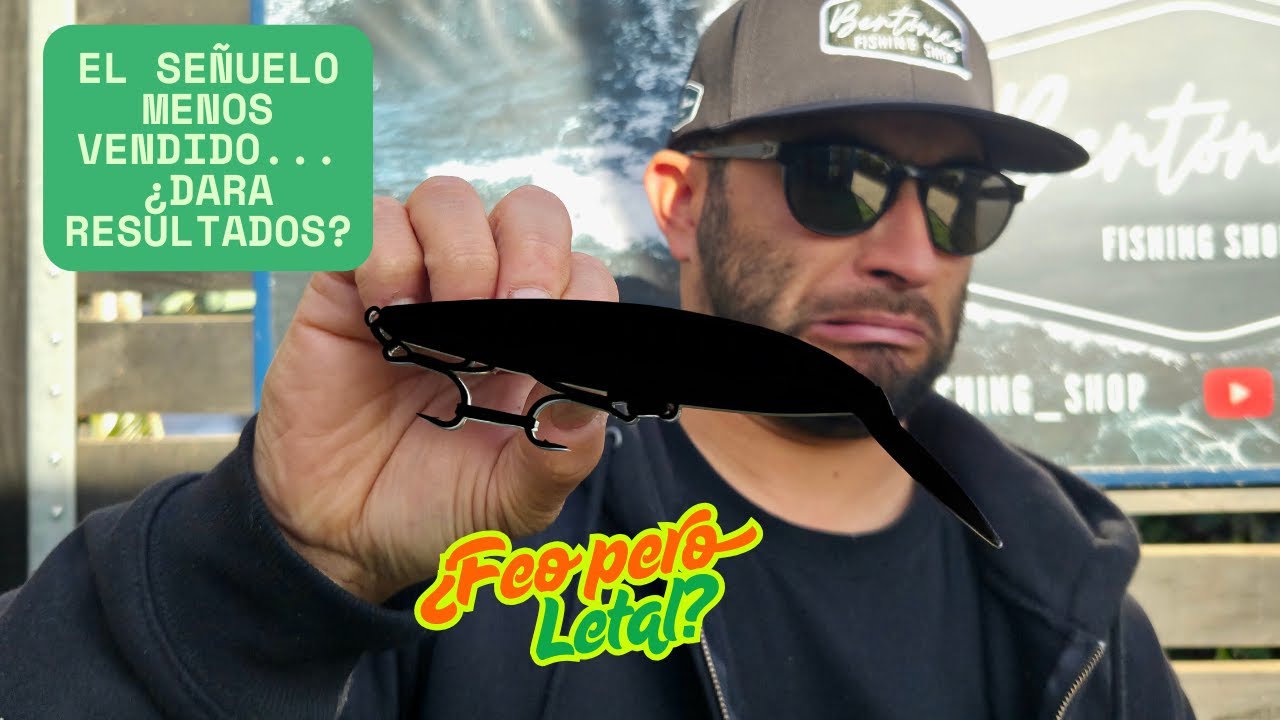El señuelo Menos vendido de mi tienda "El feo"¿sacara  corvina? + corvina al spinning con caballito