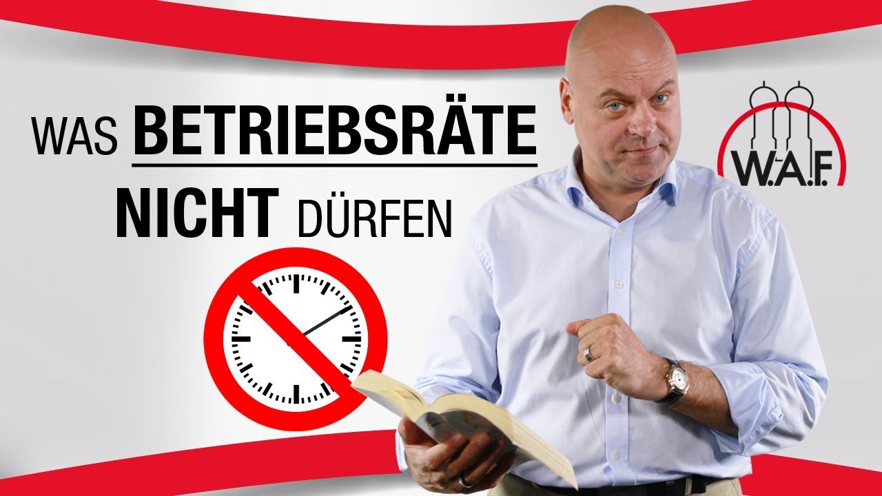 4 NEUE Dinge, die Betriebsräte nicht dürfen (aber trotzdem tun) | Betriebsrat Video