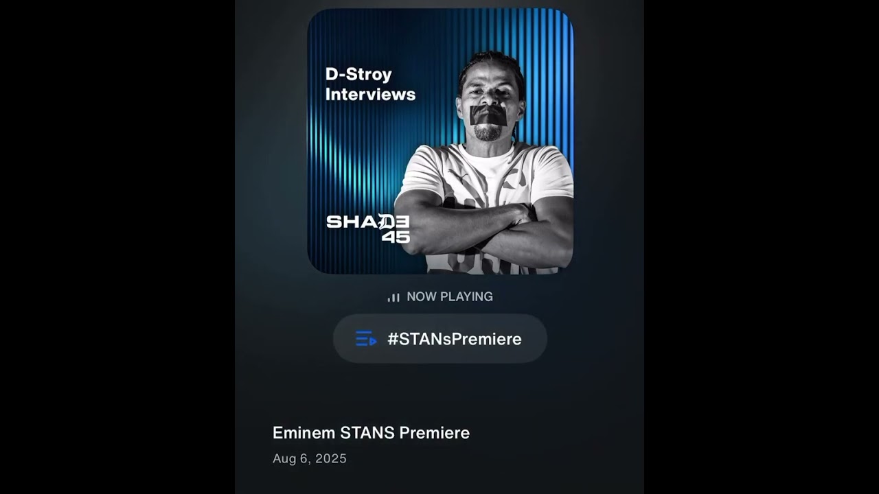 Eminem - STANS premiere interview on Shade 45 (August 6, 2025)
