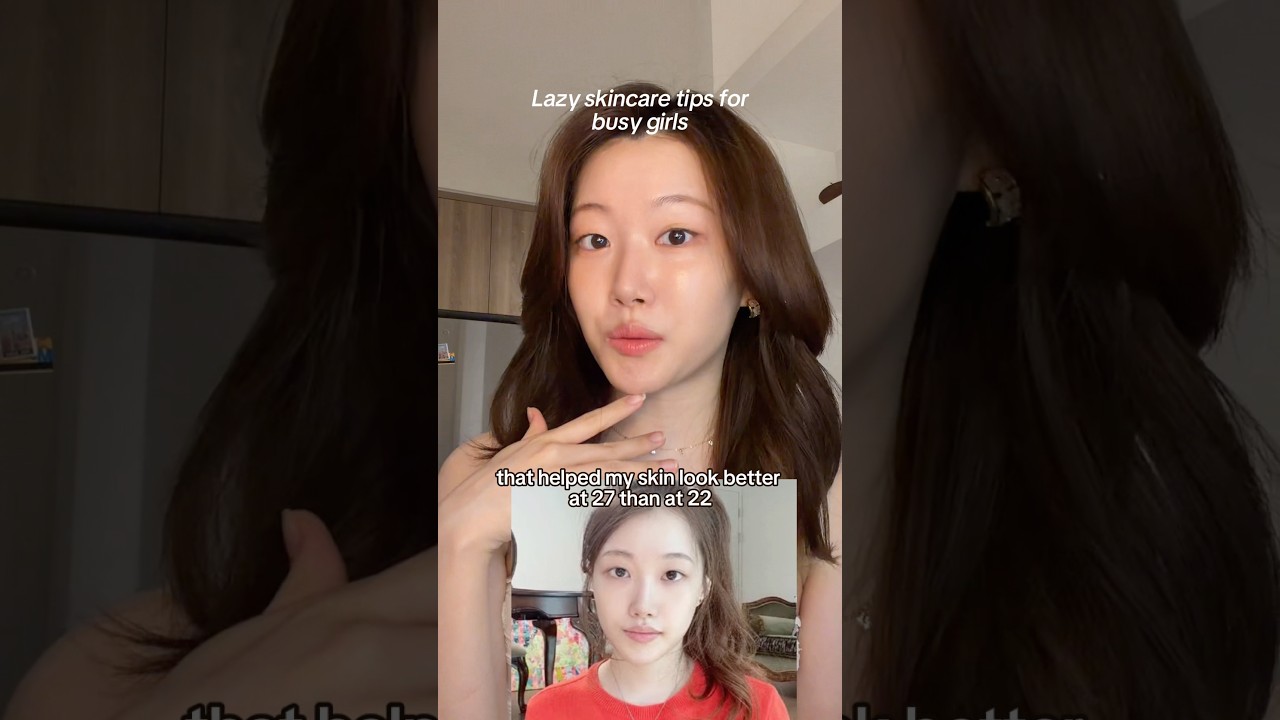 Советы по уходу за кожей для занятых девушек✨🫶
