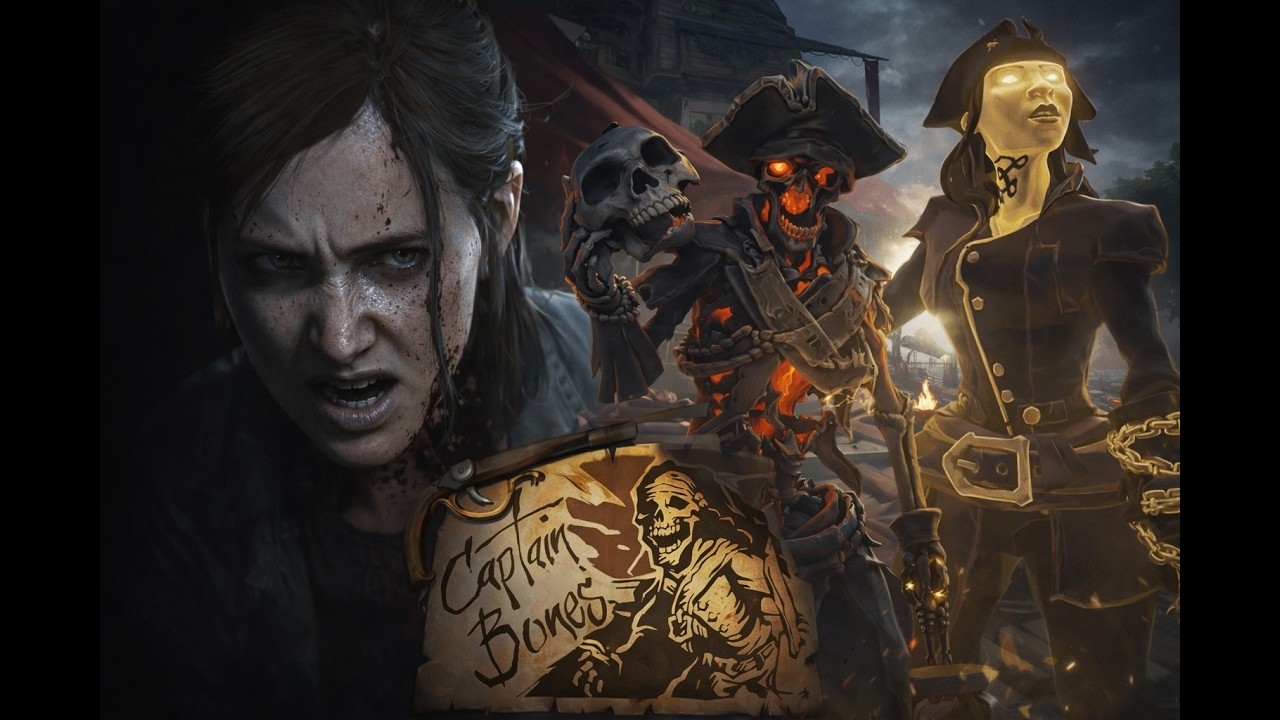 🔴 LIVE | LAST OF US PART 2 | Sea OF Thieves