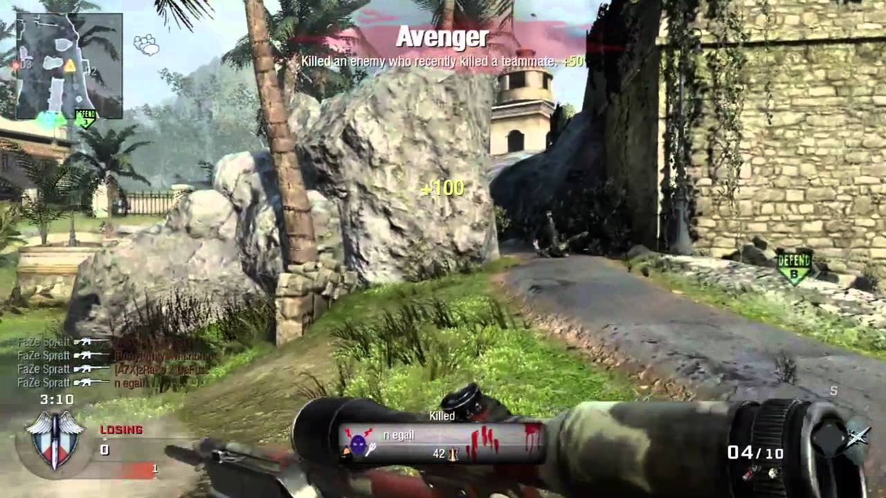 My Best Black Ops Clip Ever - FaZe Spratt.