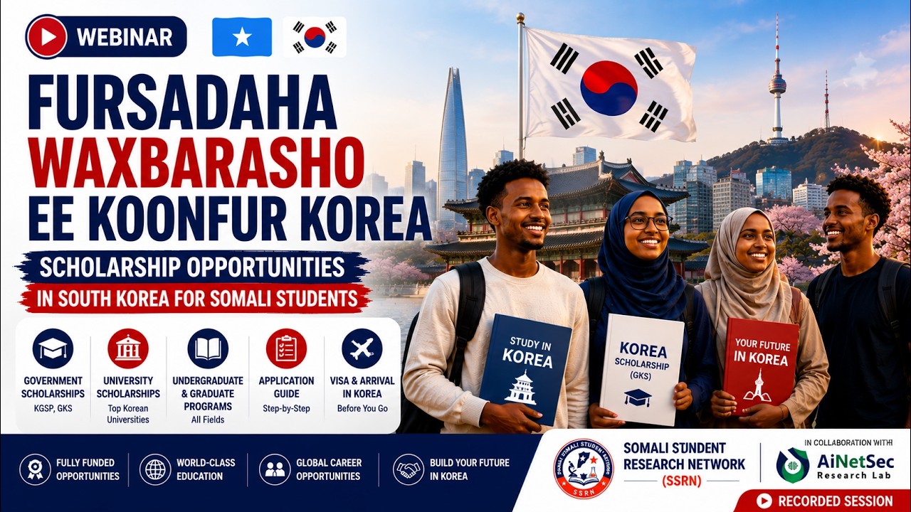Muxuu Yahay Global Korea (GKS) Scholarship? Fursadaha Waxbarsho ee Dalka South Korea