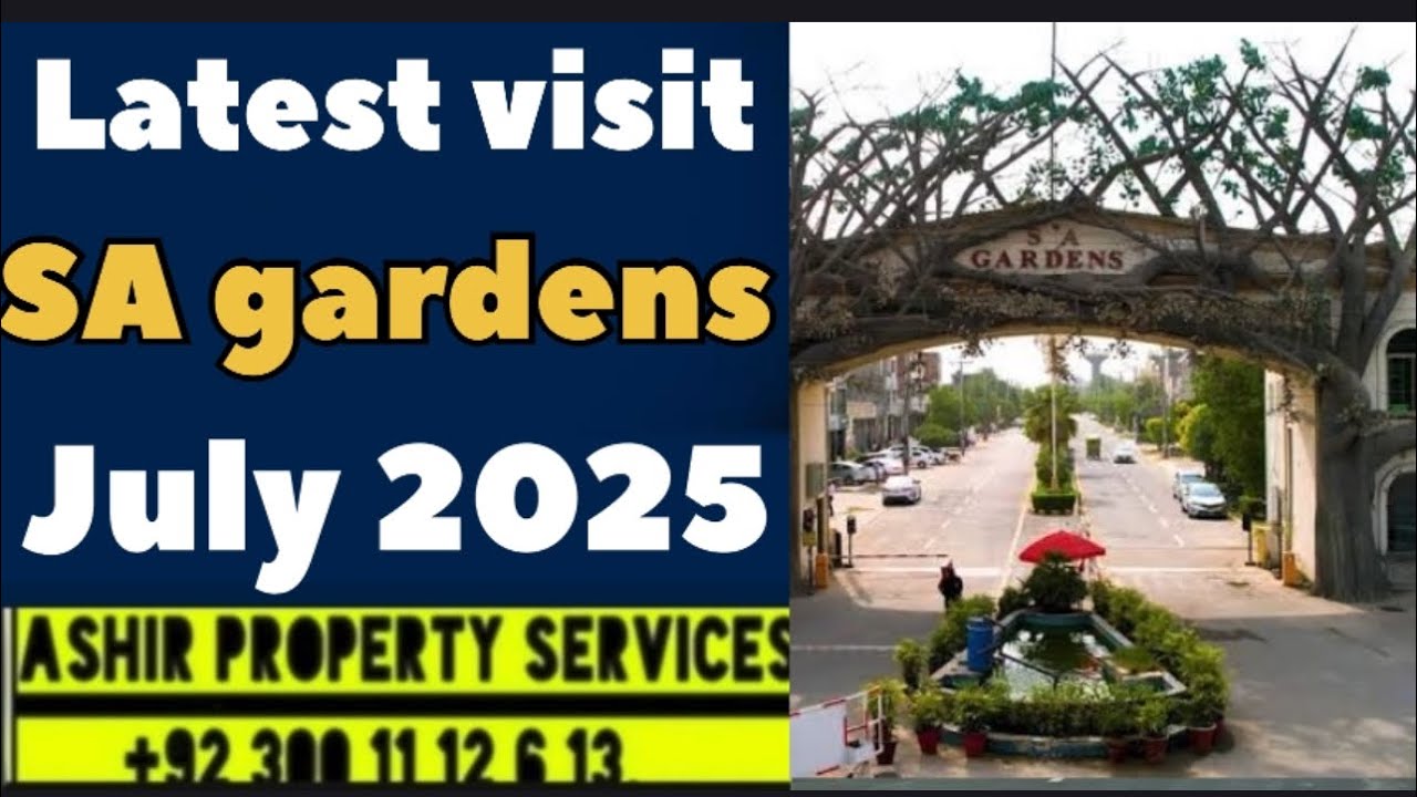 Подробный осмотр второй фазы проекта SA Gardens в июле 2025 г.